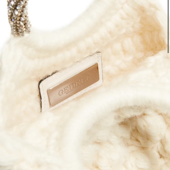 Gedebe Ivory Sachet Crochet Handbag - Picture 5 of 8